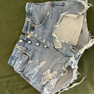 Samaria Leah Reconstructed Levi Shorts
